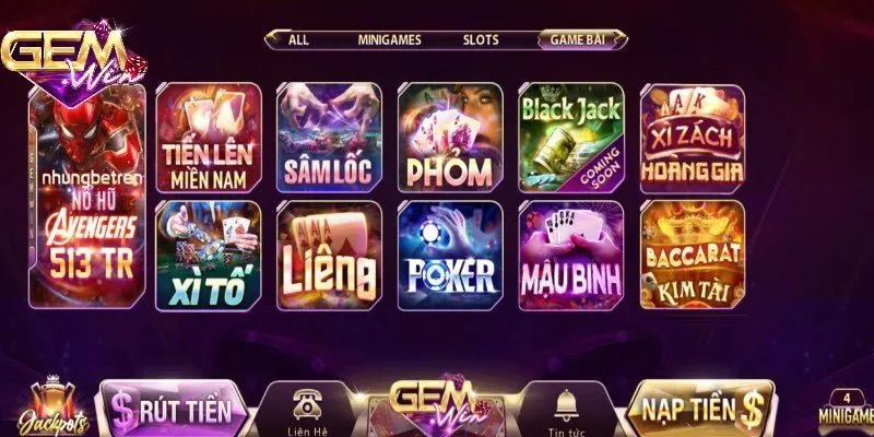Tìm hiểu chung về game bài GEMWIN 